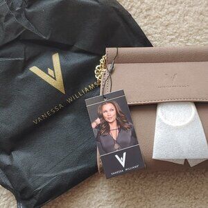 Vanessa Williams Suede Crossbody Purse - NEW!